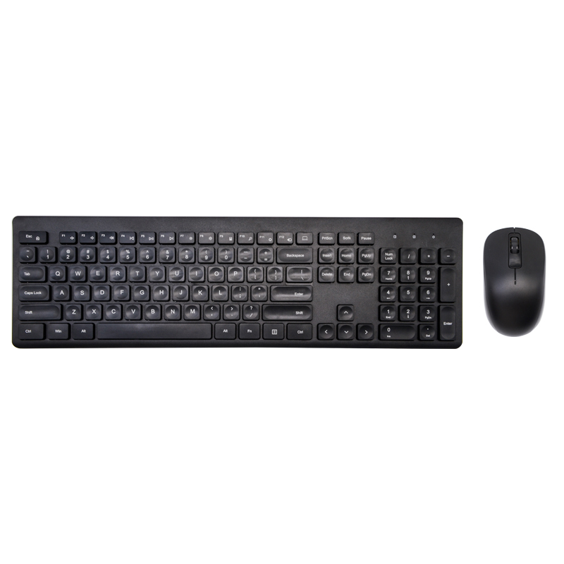 2,4 g Desktop Notebook Office-tastatur- og mussett