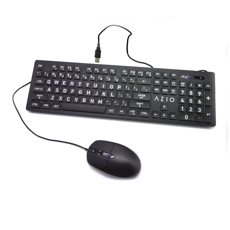 Gaming E-Sports kablet tastatur og mussett